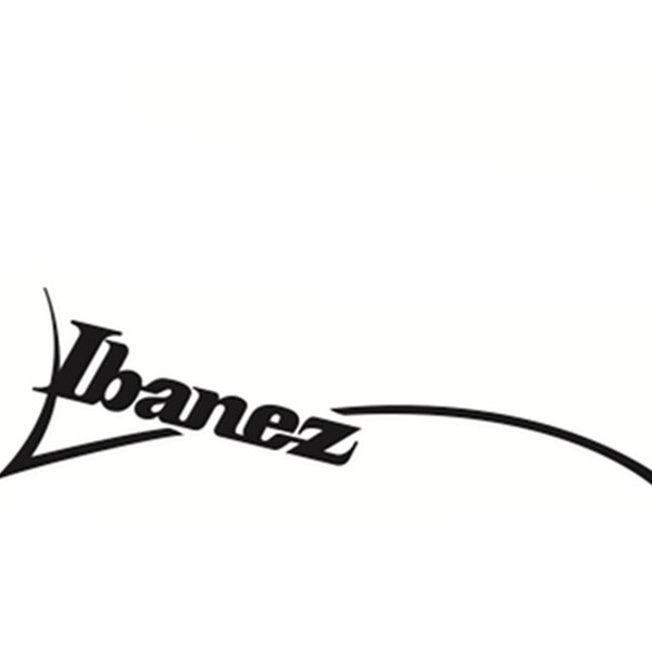 Ibanez Swoosh Guitar Decal Headstock Restoration Waterslide Decal 33b