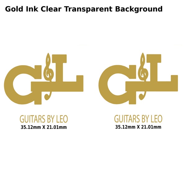 G&L Guitar Decal Head stock Foil Water slide Restoration Logo 310