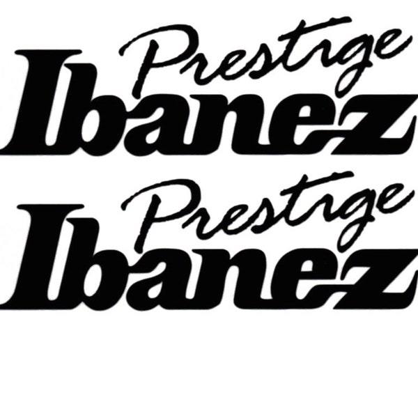 Ibanez Prestige Guitar Decal Headstock Restoration Waterslide Decal 42