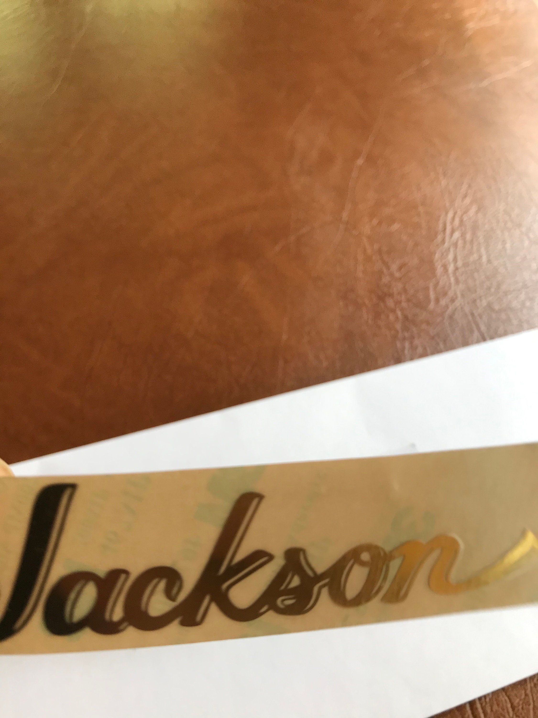 Jackson Guitar Decal Headstock 3D Metal Restoration Decal M20 Etsy