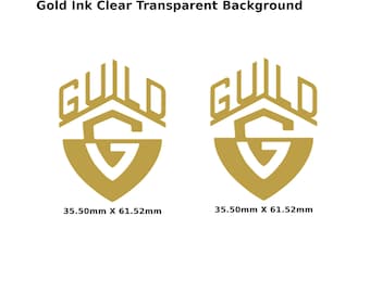 Guild Guitar Decal Head stock Foil Water slide Restoration Logo 309