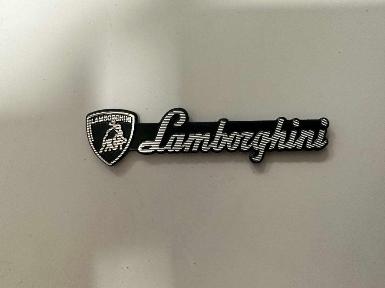 PNNNU Auto-Emblem-Abzeichen für Lamborghini 3D-Aufkleber für die