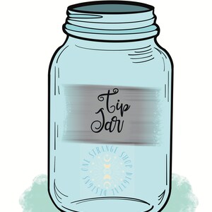 Grüner Akzent Tip Jar PNG