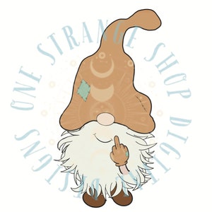 Flipping Gnome PNG  | Digital Download | Clipart | Shirt Design | Sticker Design | PNG Download | Sublimation Design | Tumbler Design
