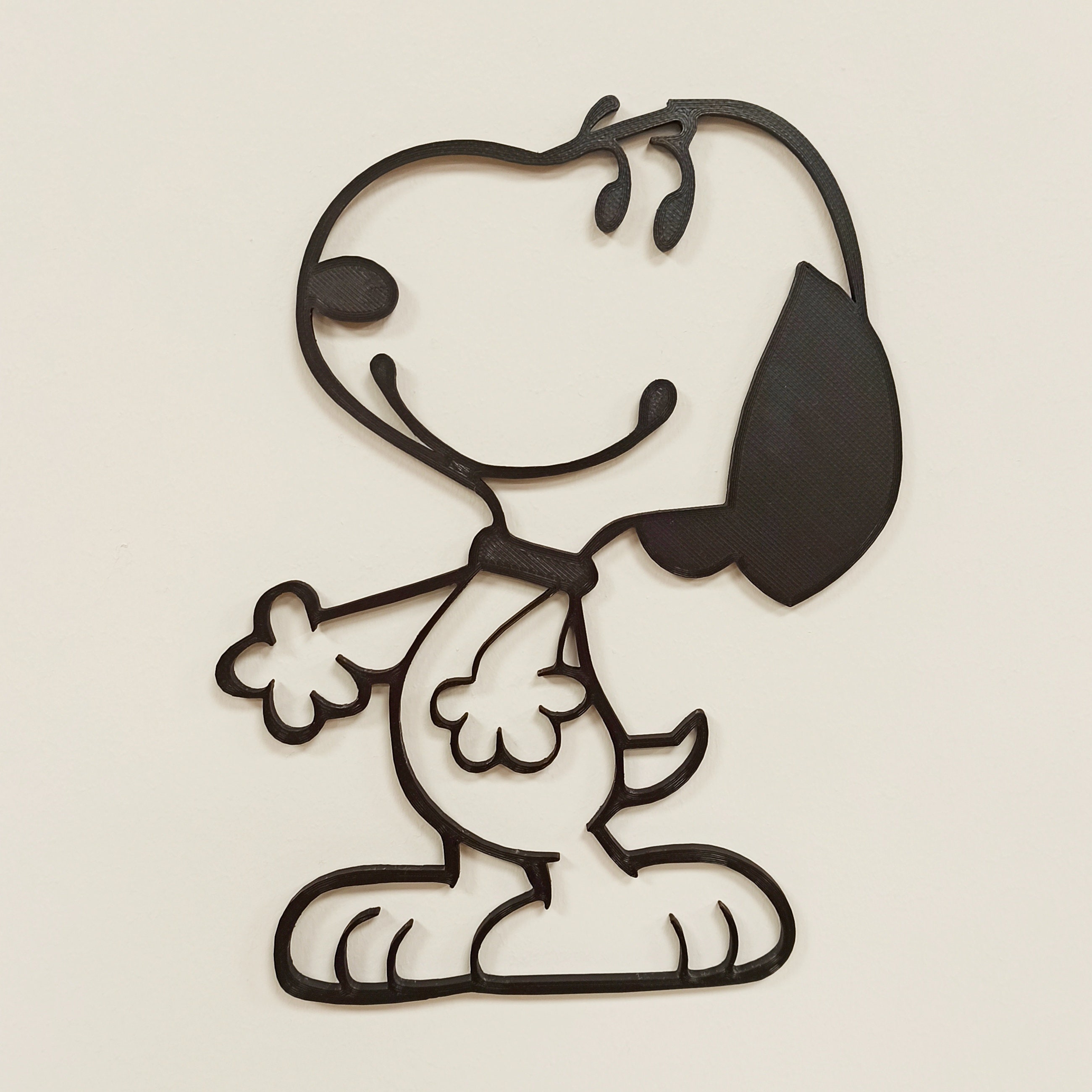 Art Décoration Murale Enfant Snoopy 3D Nombreux Coloris Au Choix