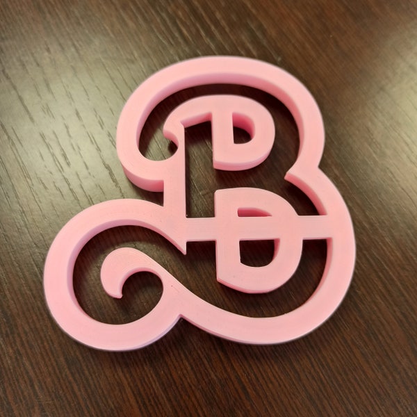 Emporte pièce logo BARBIE cookie cutter biscuits