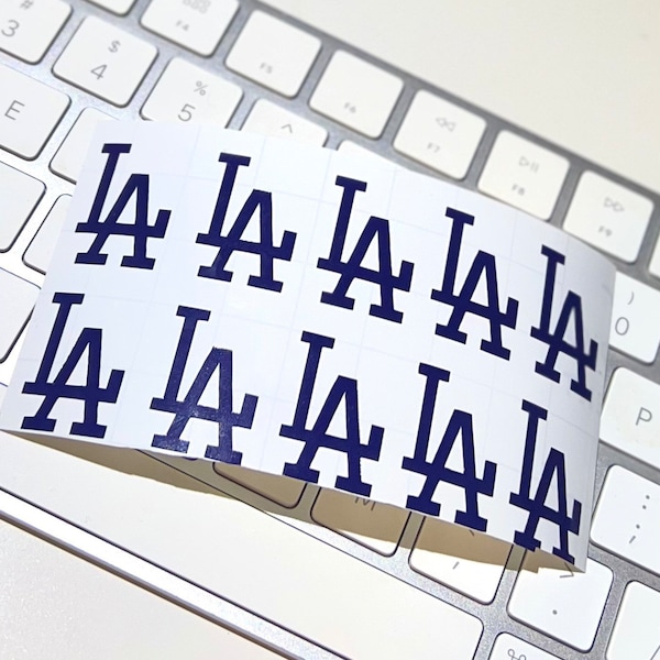 10 Los Angeles Dodger Major League Baseball Vinyl Decals For Hydroflask, Laptop, Water Bottles & Many More