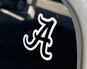 Alabama Crimson Tide College Vinyl Decal Stickers Voetbal, honkbal, basketbal cadeau voor auto's, laptops, hydroflasks en nog veel meer