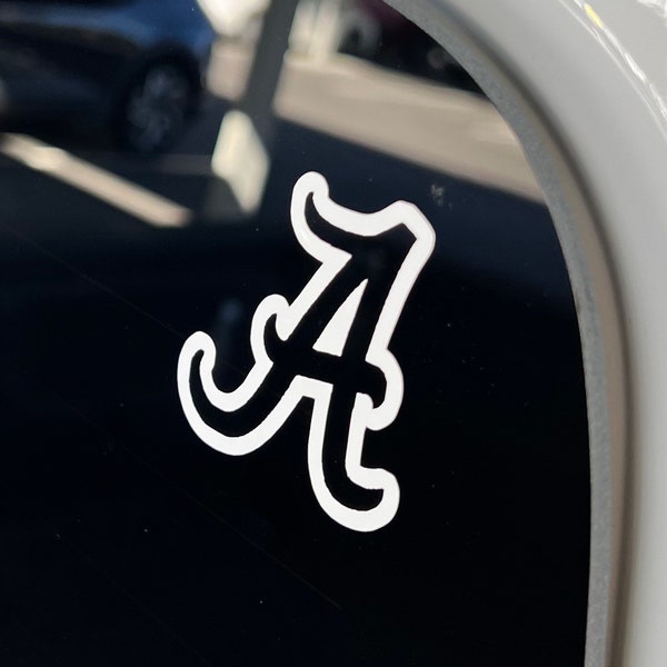 Alabama Crimson Tide  College Vinyl Decal Stickers Football, Baseball, Basketball  Gift  For Cars, Laptops, Hydroflasks & Many More