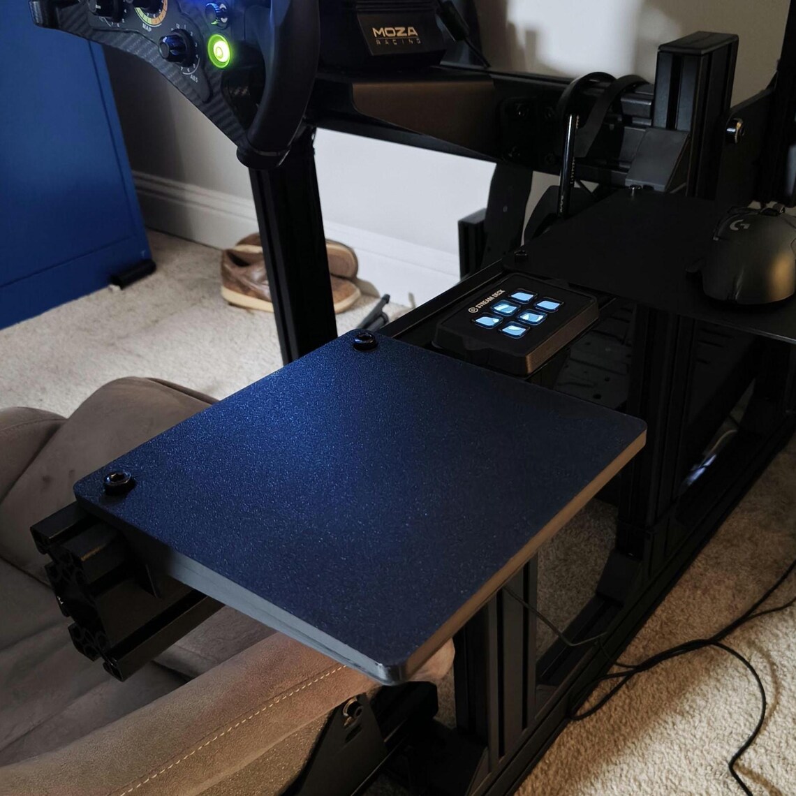 Motion Rig Sim Mouse Large Sim Rig Mouse Pad - Sim Racing - Extrusion Rig - 80/20 - Simlabs ...