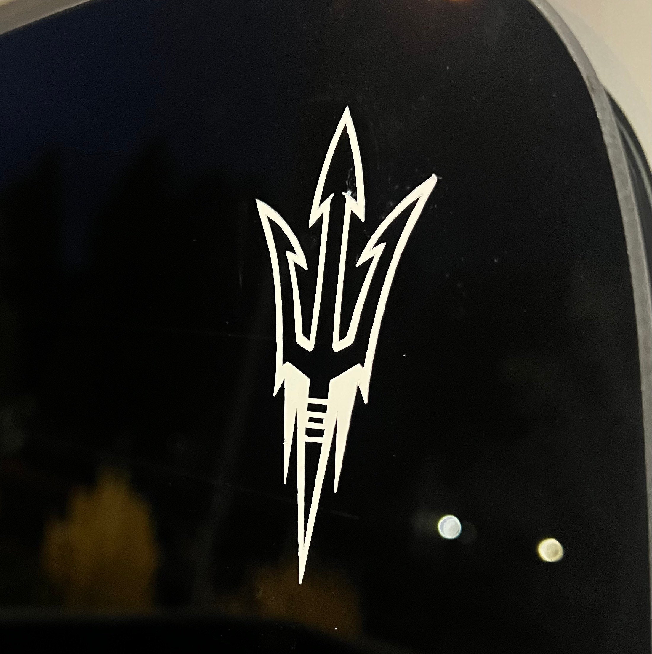 Dust Devils Softball Helmet Stickers