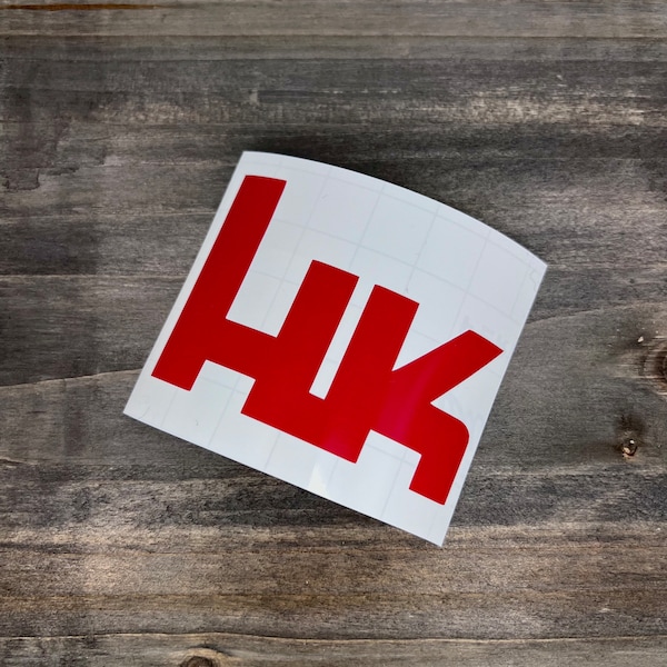 Heckler & Koch Logo Vinyl Decal Sticker Hunting Fishing 2nd Amendment