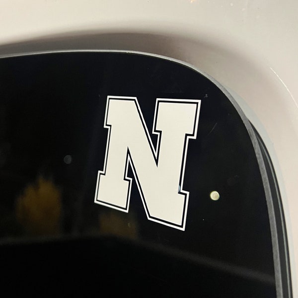 Nebraska Cornhuskers College Vinyl Decal Stickers Football, Baseball, Basketball  Gift  For Cars, Laptops, Hydroflasks & Many More