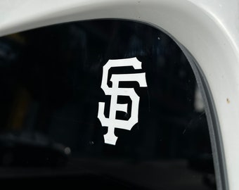 Calcomanías de vinilo de los Gigantes de San Francisco de las Grandes Ligas de Béisbol, regalo para hombres, para autos, computadoras portátiles, botellas de agua y mucho más