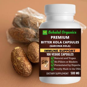 Bitter Kola Quick Release Capsules 100 counts