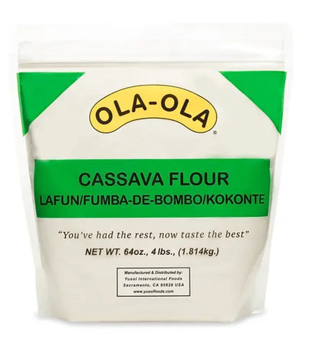 Ola-ola Cassava Flour lafun/fuma-de-bombo/kokonte 4lbs - Etsy