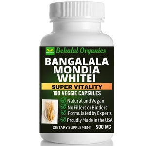 Bangalala and Mondia whitei Mulondo 100 Quick Capsules