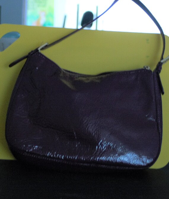 Michael Kors Purple Patent Leather Small Purse Handbag Vintage - Etsy Sweden