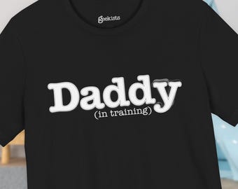 Pregnancy Announcement Shirt, Daddy In Training Tee, Funny Future Dad Gift, Baby Reveal Shirt, Expecting Dad Gift