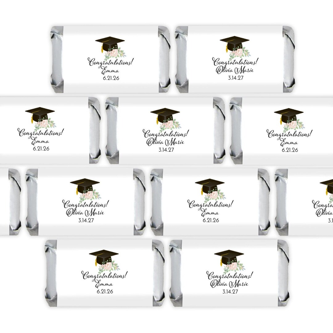 Printed Personalized Assorted Hershey’s Miniatures Chocolate Candy ...