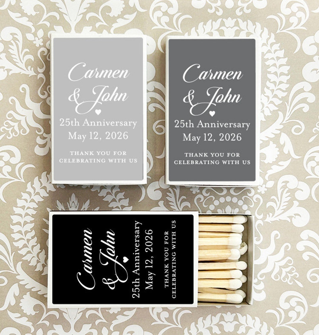 Wedding Bulk Matches Personalized Matchboxes Matches Favors Etsy