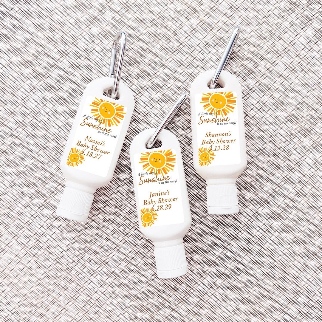 Printed Personalized Sunscreen SPF30 With A Little Ray of Sunshine is ...