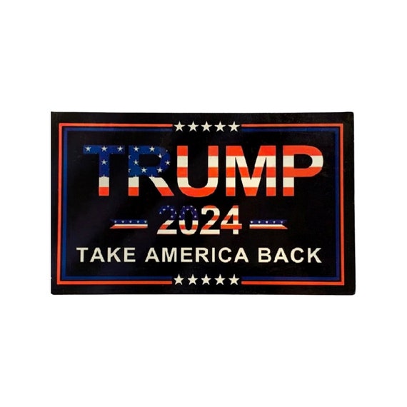 TRUMP 2024 Bumper Sticker Etsy