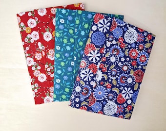 Give your daily notes, travel journal, or gratitude journal an elegant look with this "Flowers" notebook cover.
