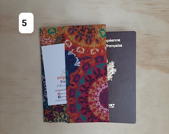 Protégez votre passeport avec style avec ce protège-passeport "Mandala" | Portefeuille de voyage