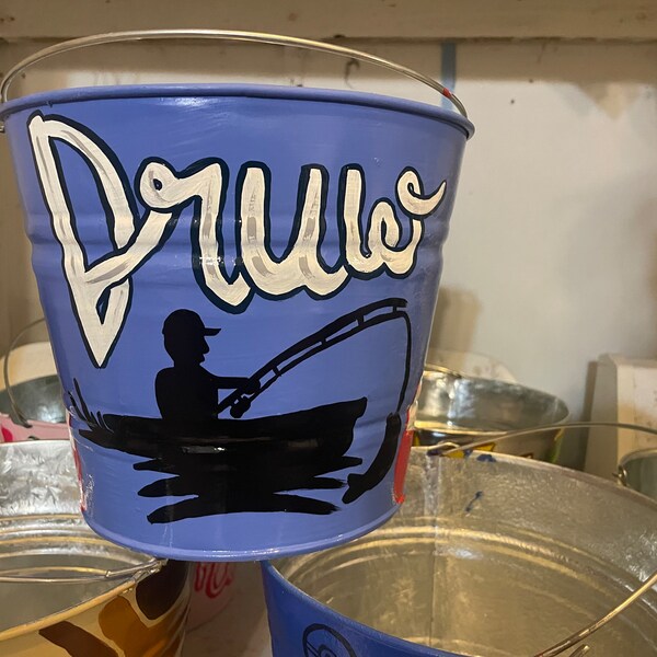 Fishing Easter Basket Etsy