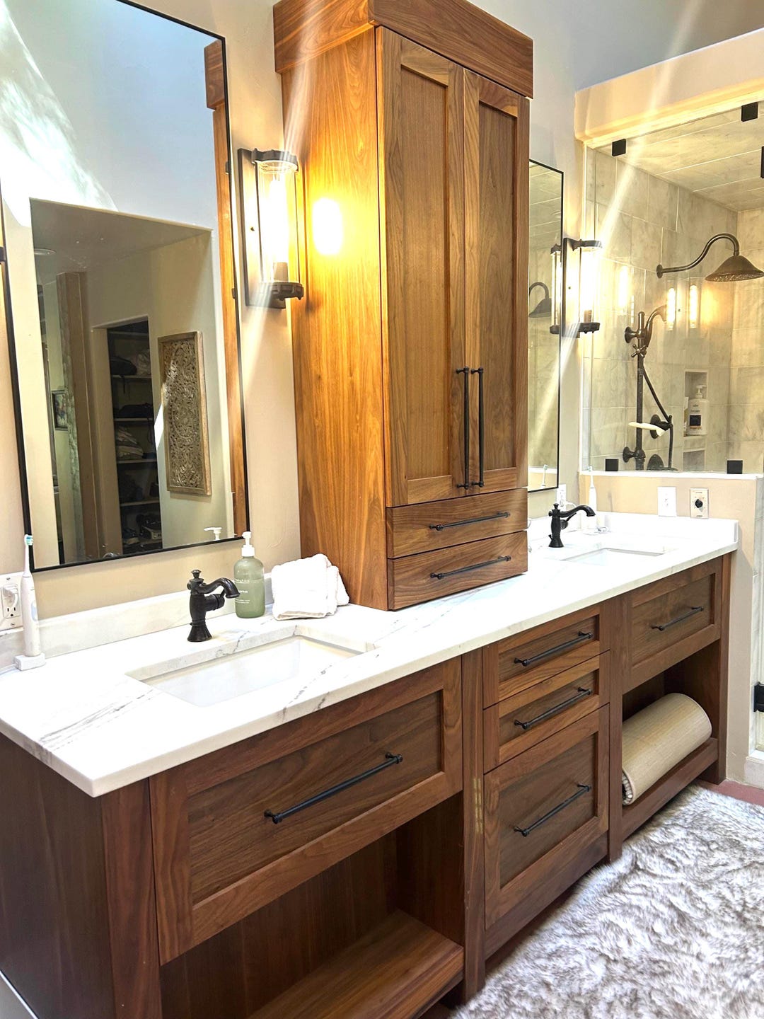 Handcrafted Custom Bath Vanity, Master Bath Vanity, Floating Vanity ...