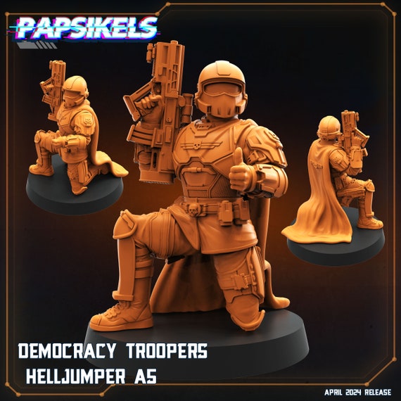 Inferno Divers - Democracy Troopers HellJumper - A5