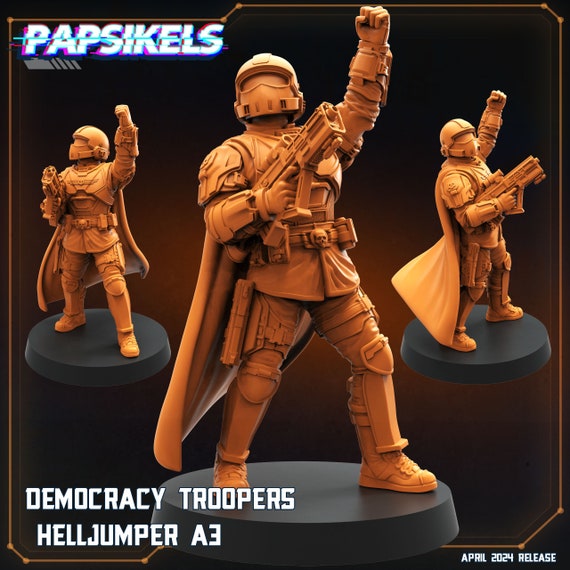 Inferno Divers - Democracy Troopers HellJumper - A3