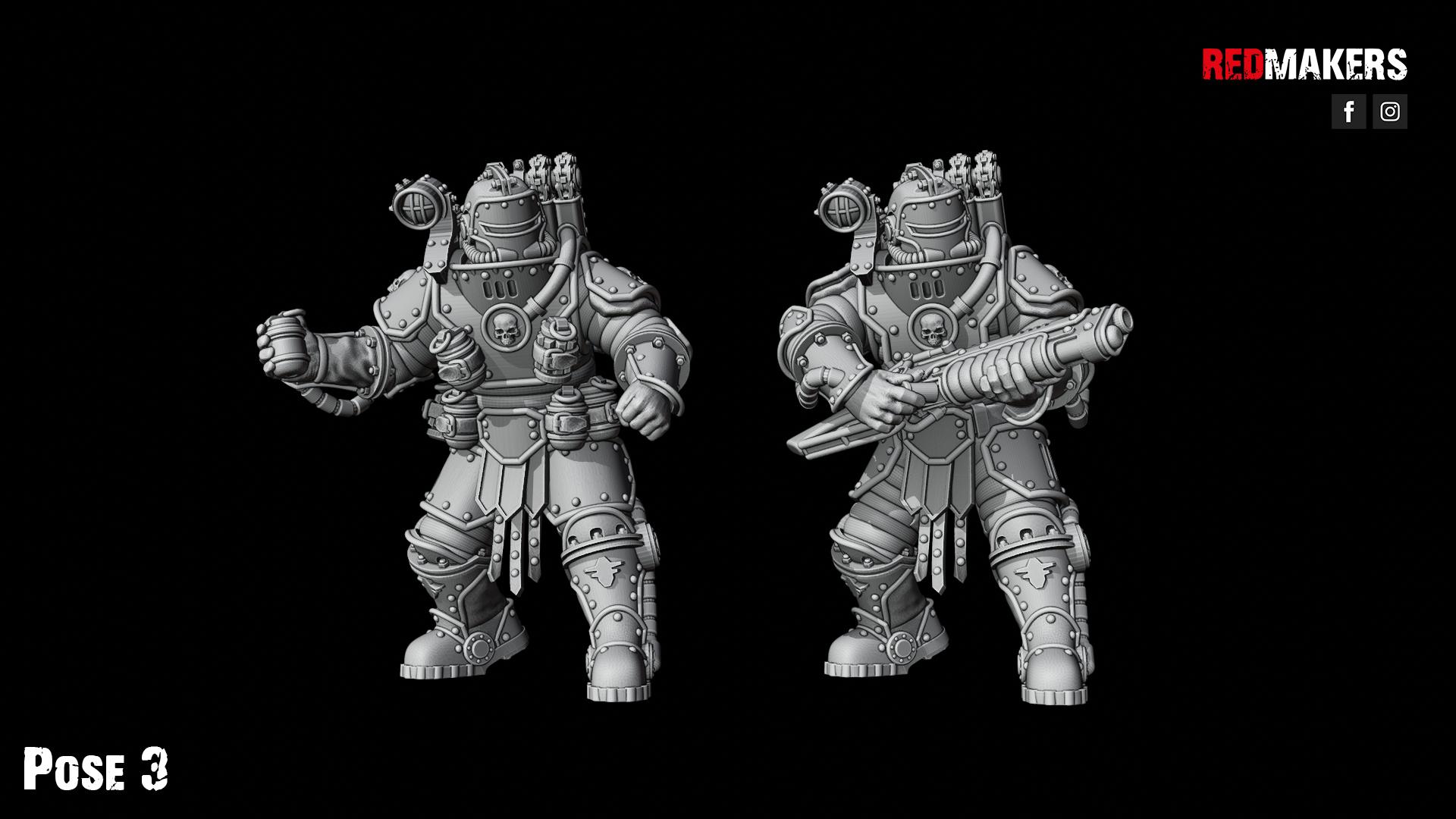 Solar Guard - Kill Squad - Imperial Force - Pose 3
