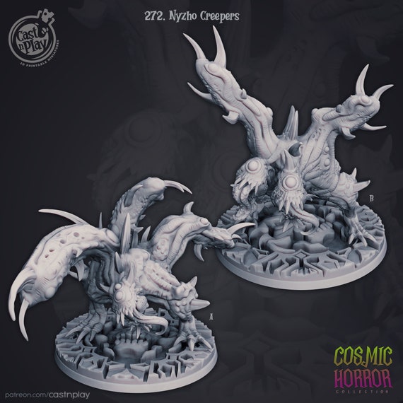 NyZho Creepers Dungeons and Dragons Tabletop Gaming Miniatures