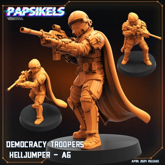 Inferno Divers - Democracy Troopers HellJumper - A6