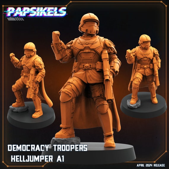 Inferno Divers - Democracy Troopers HellJumper - A1