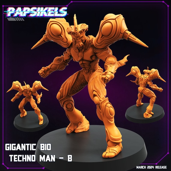 Gigantic Bio Techno Man - B