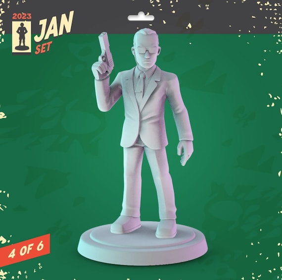 Matrix - Agent Smith | DnD Miniatures | Tabletop Miniature | Sci-Fi | Pop Culture