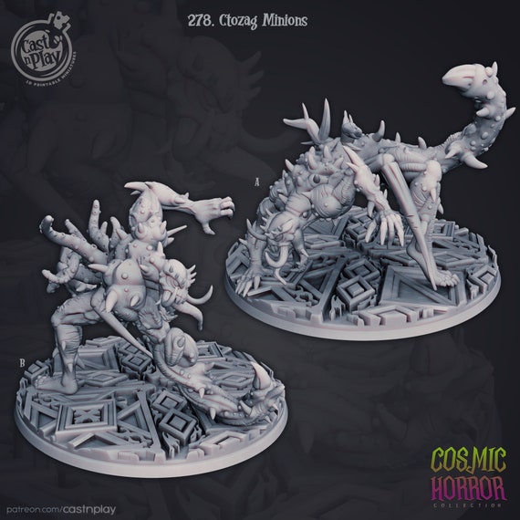 Ctozag Minions Dnd Tabletop Gaming Miniatures