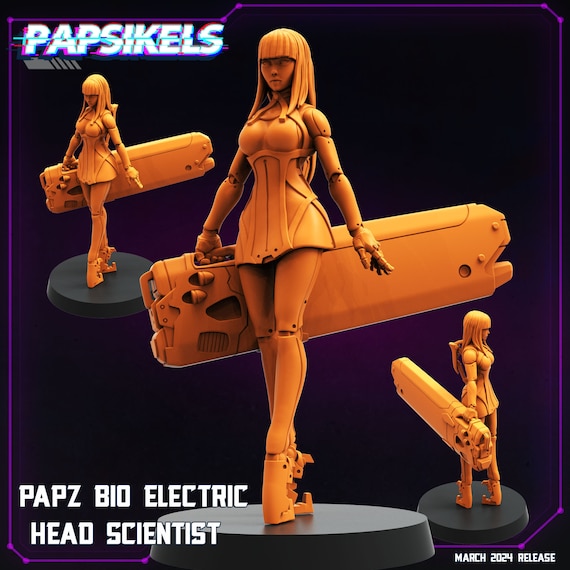 PAPZ Bio Electric Head Scientist