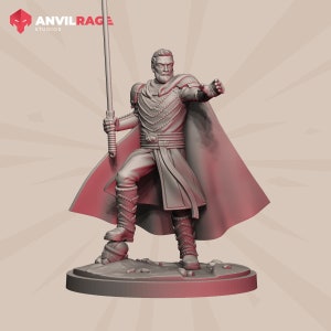 Shattered - Fallen General | Anvilrage | 40mm | SW Shatterpoint | DnD Miniatures  | Sci-Fi | SW Miniatures