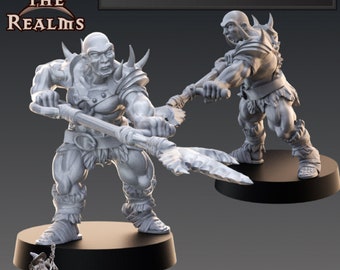Dwarf Raider | Across the Realms | DnD Miniatures | Tabletop Gaming| 3d Printed Miniatures