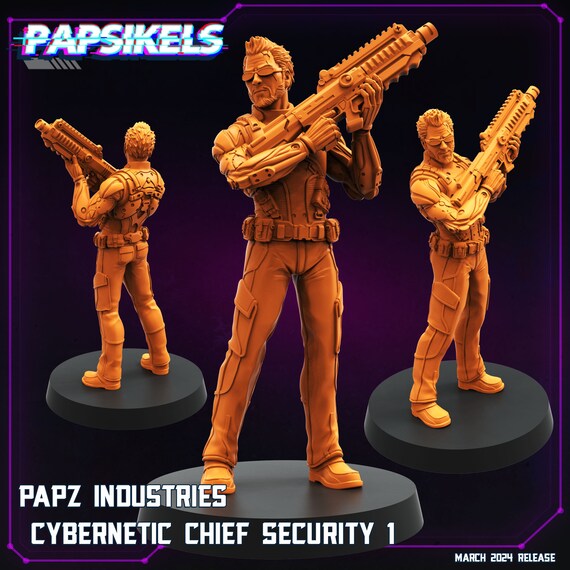 PAPZ Industries Cybernetic Chief Security 1