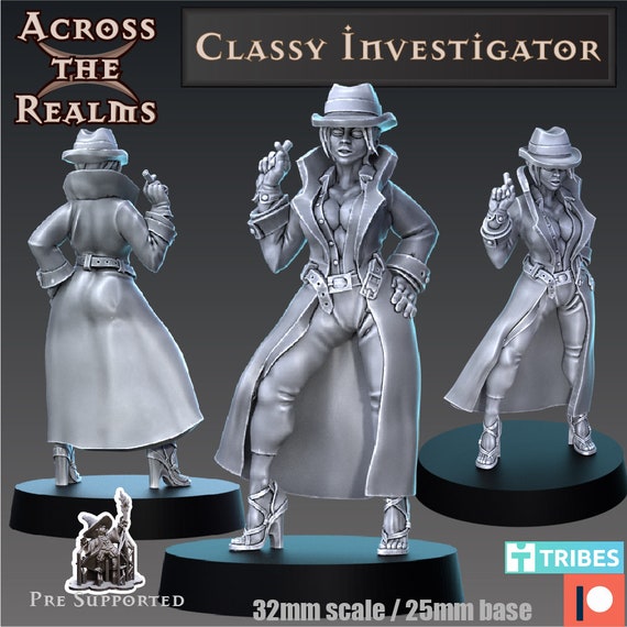 NPC Eldritch's Horror Classy Investigator Dnd Etsy