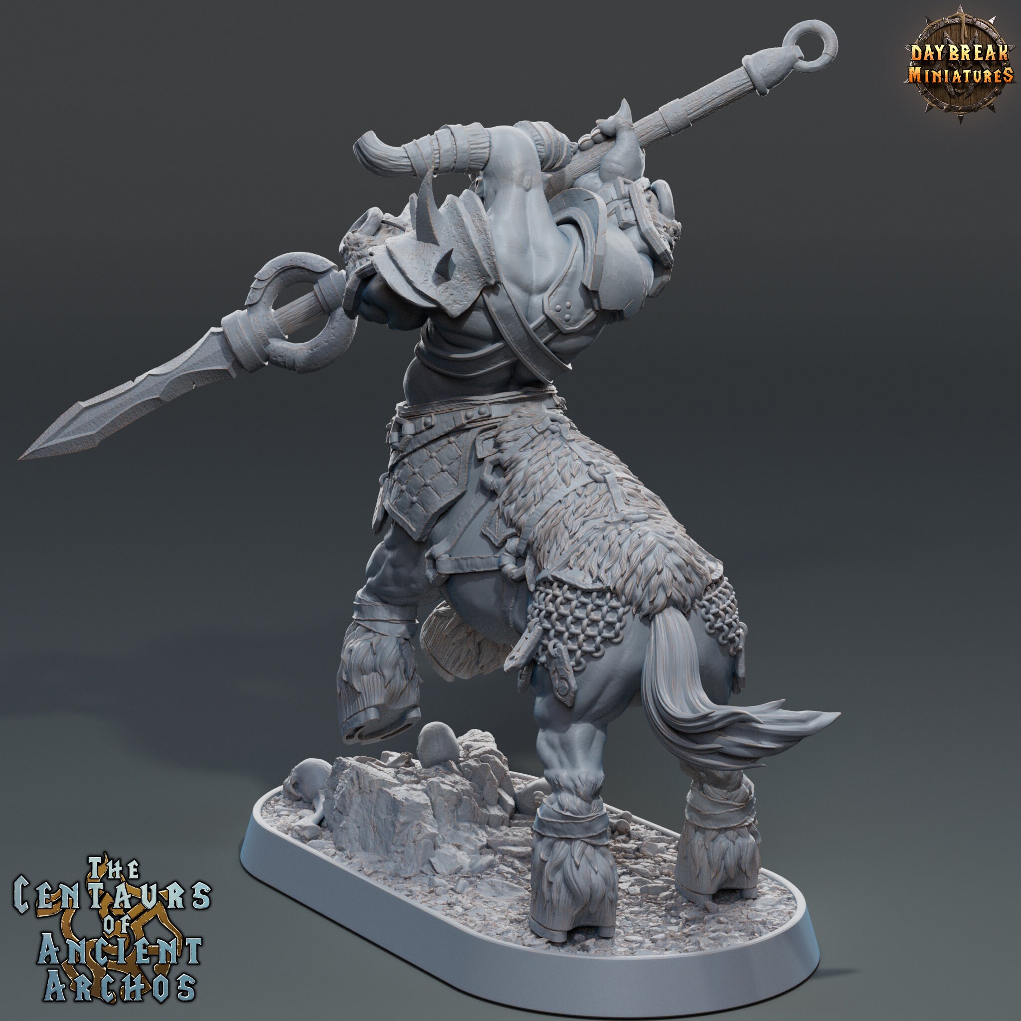 Centaurs Zaka Ironpike DnD Miniatures Tabletop Gaming Miniature