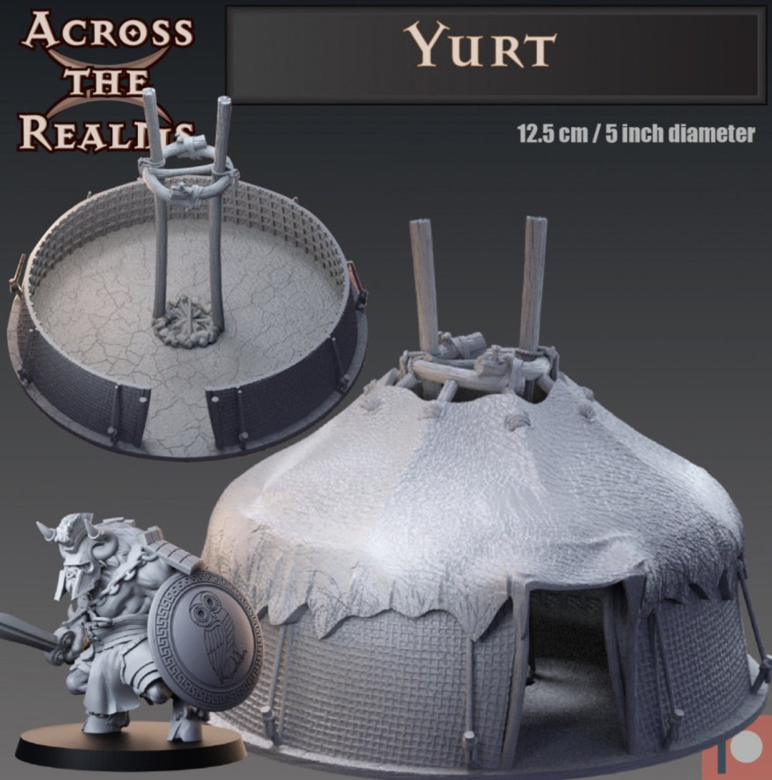 Yurt Dnd Miniatures Tabletop Gaming Tabletop Miniature Across the
