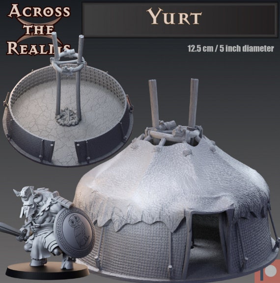Yurt | DnD Miniatures | Tabletop Miniature | Across the Realms