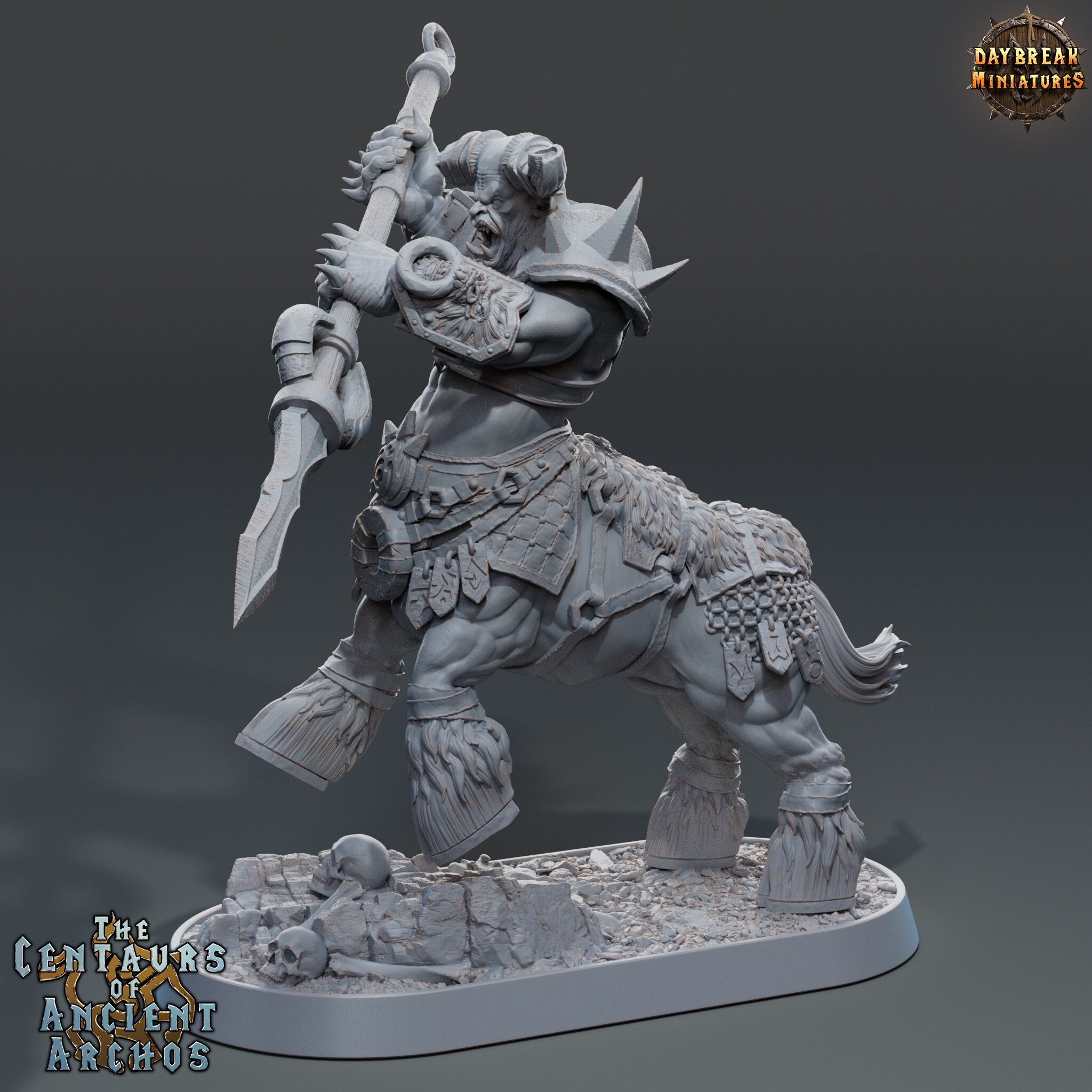 Centaurs Zaka Ironpike DnD Miniatures Tabletop Gaming Miniature