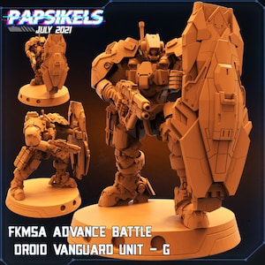 FKMSA Advance Battle Droid Armored Vanguard Unit G